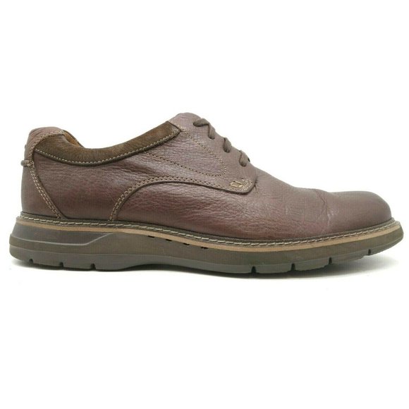 Clarks Brown Lace Up Shoes Men\'s 13 M